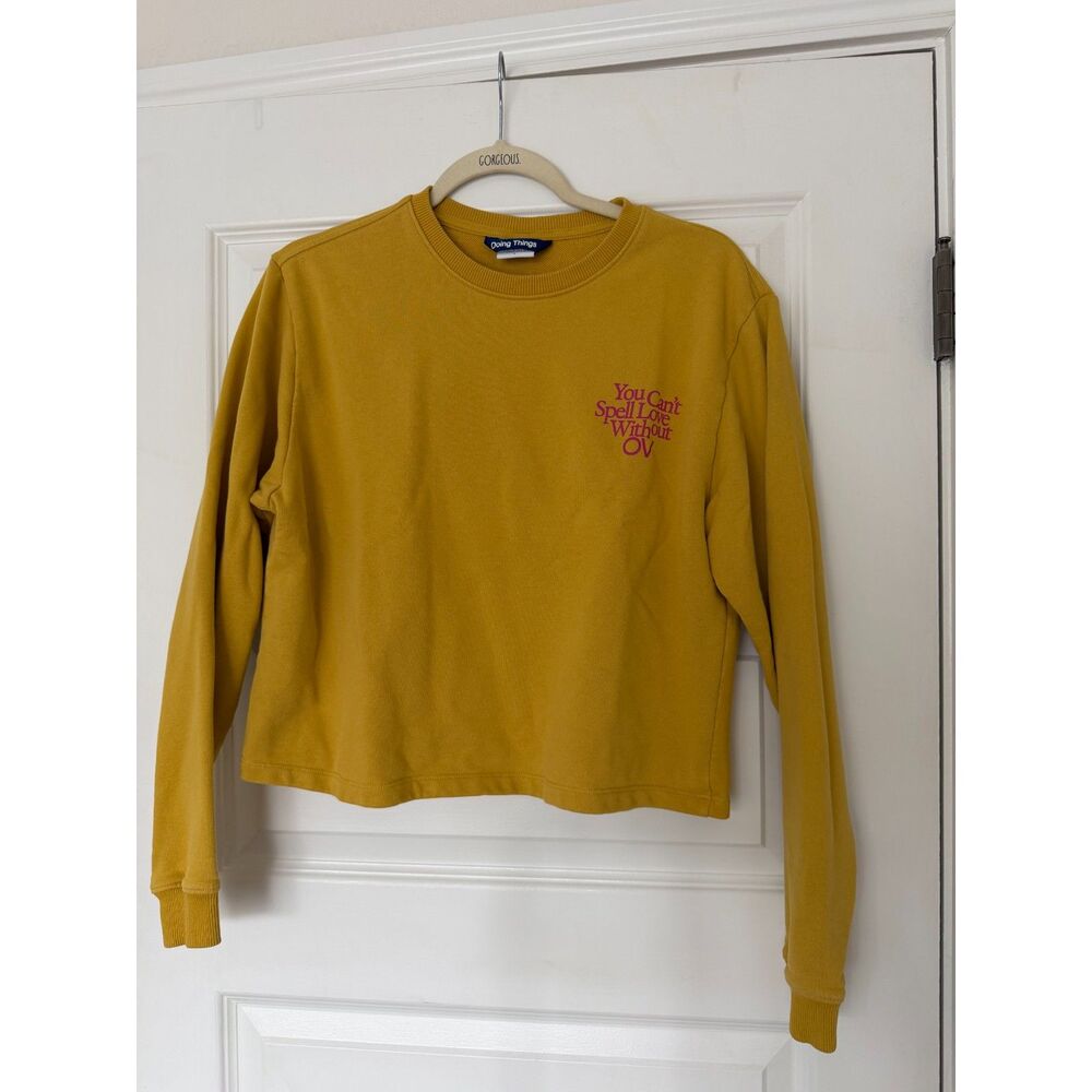 Outdoor Voices Limited Edition You Can't Spell Love Without OV Crewneck S